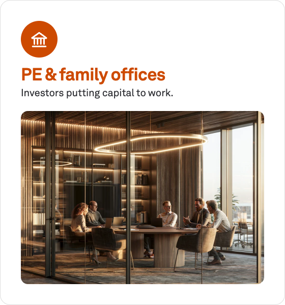 PE & Family Office Card