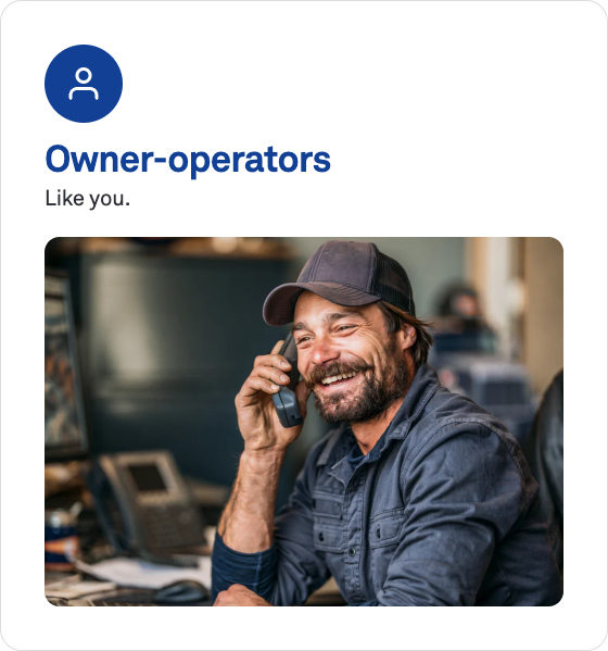 Owner Operator Card